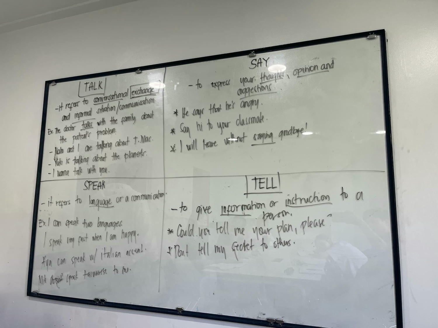 菲律賓語言學校 上課內容