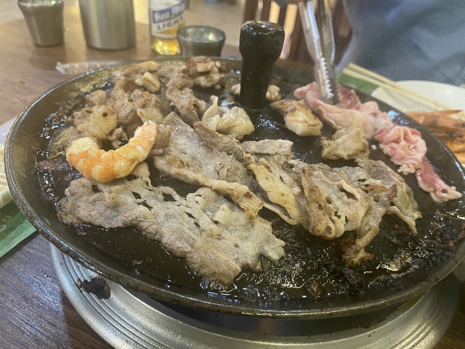 【碧瑤周邊的特色體驗】 韓式燒烤，都是吃到飽！（正統烤法＋Sam是3層肉？）