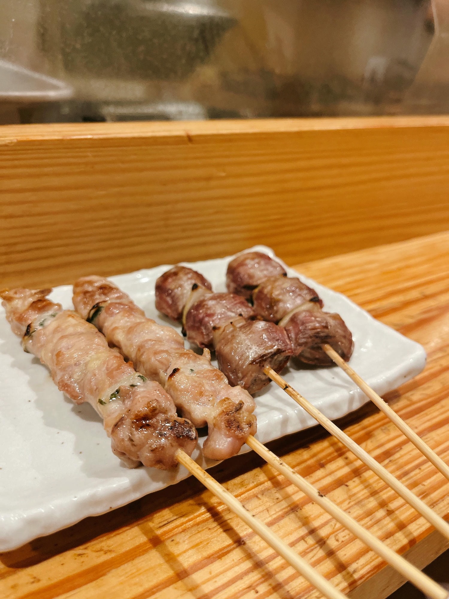 【你們吃過「咕嚕皮」嗎？日本吃燒鳥 好便宜 喔！！】Mitsumasu Tenjin