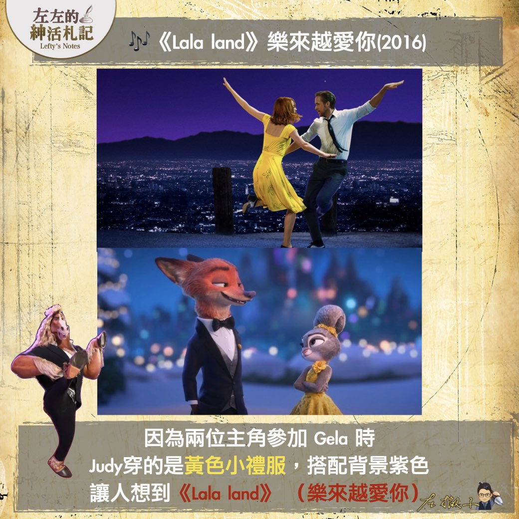 【你有找到《鬼店》、《小姐與流氓》、《料理鼠王》嗎？】《#動物方城市2》觀影重點，10個隱藏彩蛋總整理！（下篇：電影篇）